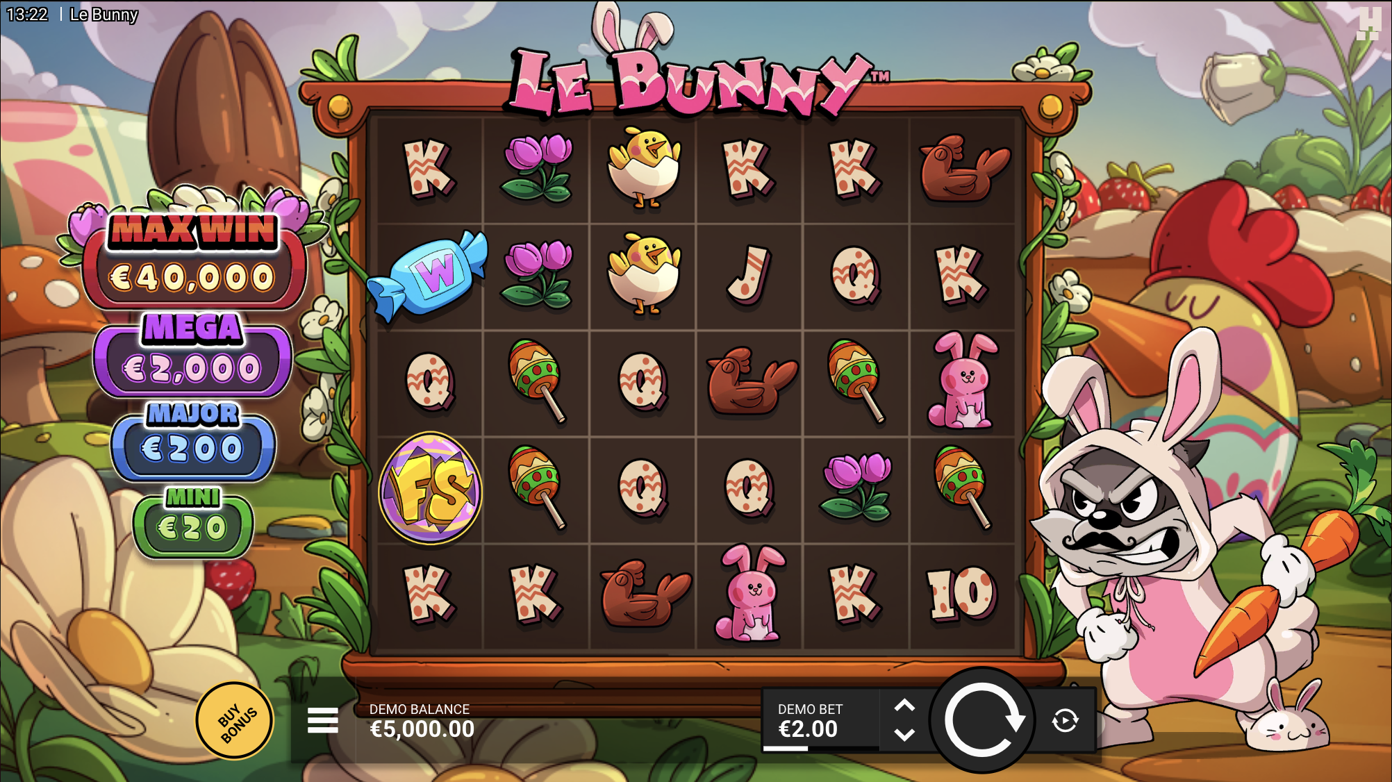 Le Bunny (Hacksaw Gaming) Image 1